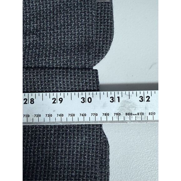 Vtg Haggar Houndstooth Blazer Jacket Mens 40R Gray Wool Blend Eclectic Grandpa - Picture 13 of 14